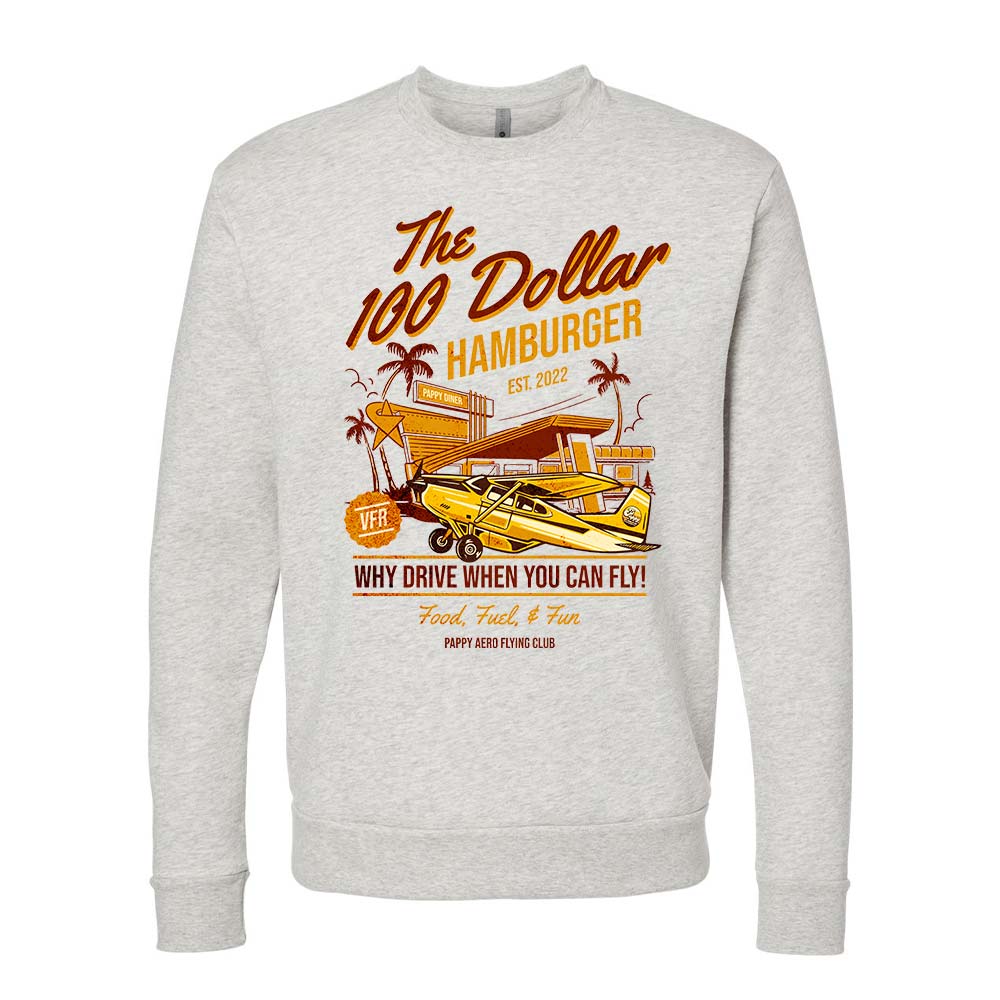 100 Dollar Hamburger Sweatshirt