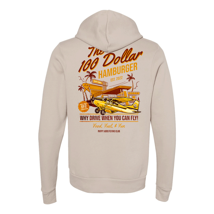100 Dollar Hamburger Hoodie by Pappy Aero – view 1