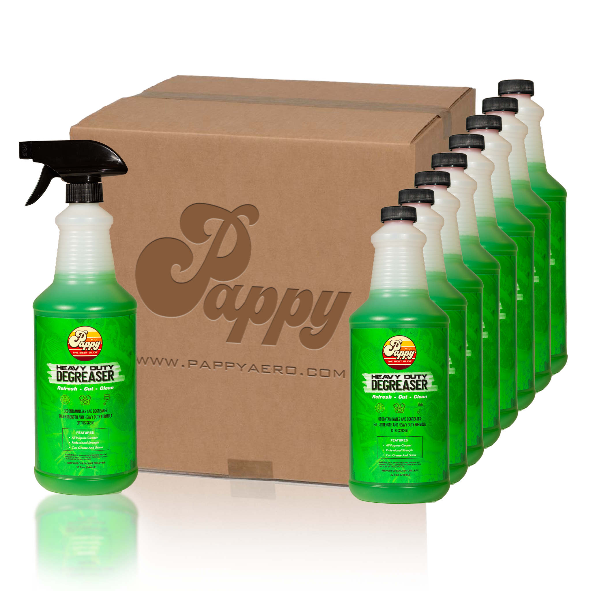 Heavy Duty Degreaser 32oz Case – Pappy Aero